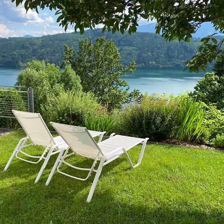 Auszeit Seeblick Panorama Millstatt Buitenkant foto